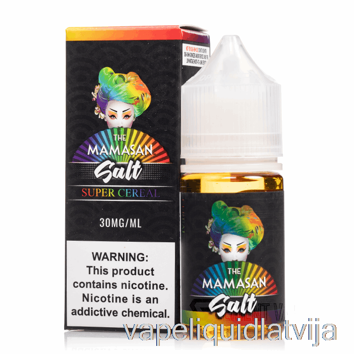 Super Graudaugi - Mamasan Sāls - 30ml 50mg Vape šķidrums